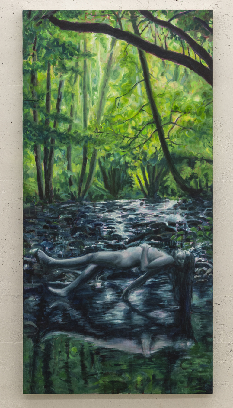M im Wald, Flussbett 1