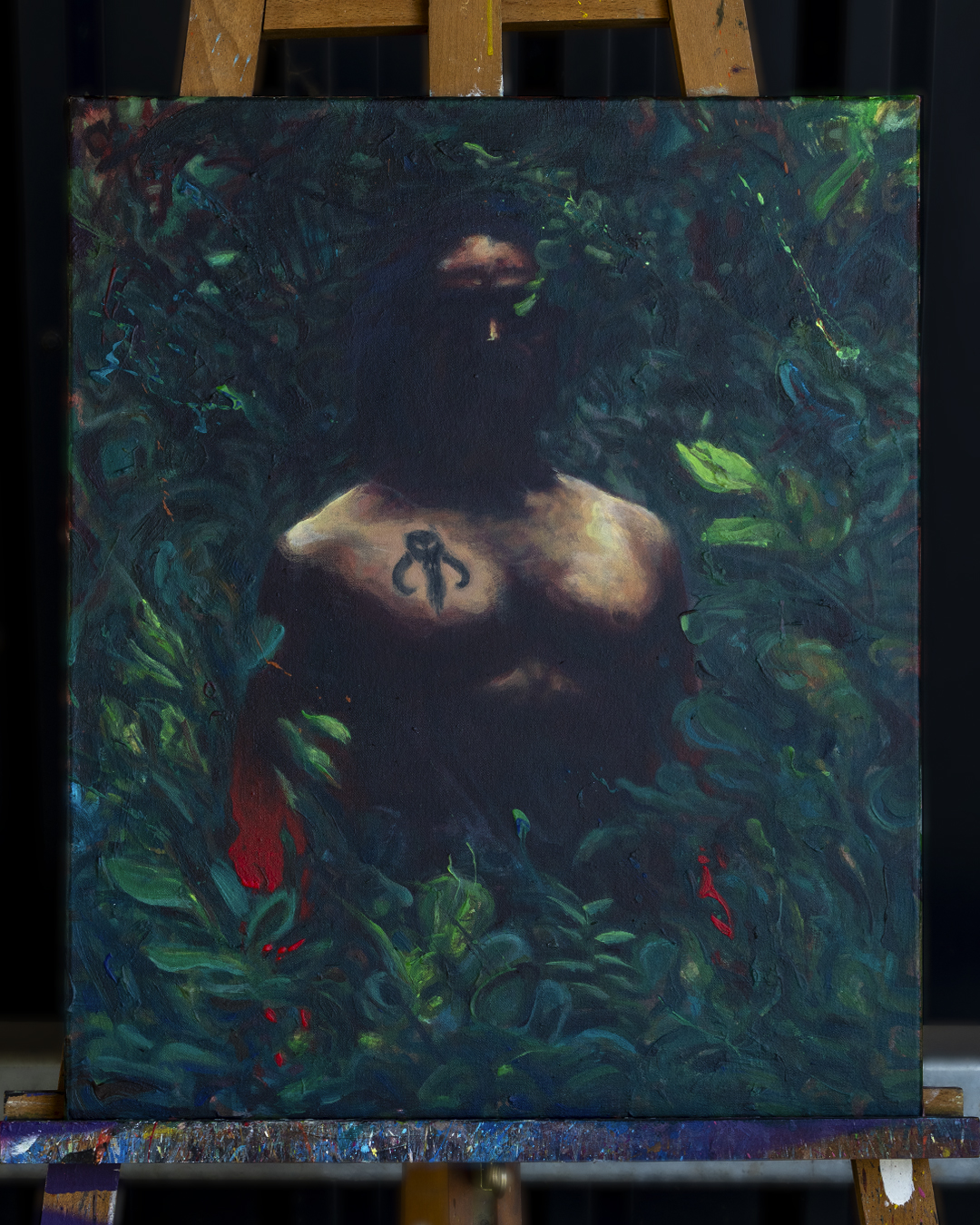 Tribal Identity, 2026 — Acryl auf Leinwand von Jannis Winckler